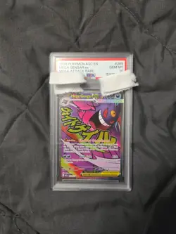 2026 POKEMON ASC EN-ASCENDED HEROES MEGA ATTACK RARE #269 MEGA GENGAR EX PSA 10 - Image 1