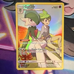 Pokemon TCG Gallade 244/236 Sm-Cosmic Eclipse Secret Rare Full Art Holo EN - Image 1
