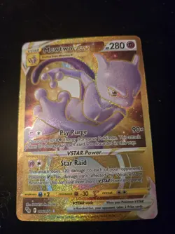 Mewtwo VSTAR (Secret) 086/078 Pokemon GO Holo 💎 - Image 1