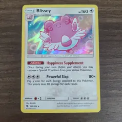 Blissey 153/214 - NM HOLO RARE SM Lost Thunder - 2018 Pokemon TCG Card - Image 1