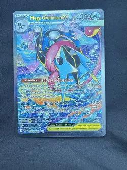 POKEMON TCG Mega Greninja EX 116/086 - Special Illustration Rare - Chaos Rising - Image 1