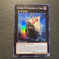 Number 50: Blackship of Corn CT10-EN018 Super Rare Limited Edition LP - Image 1