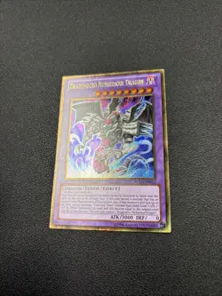 Yugioh Dragonecro Nethersoul Dragon PGLD-EN015 Gold Secret Rare Unlimited - A6 - Image 2