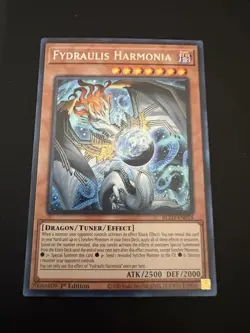 🔥Yugioh Fydraulis Harmonia BLZD-EN024 NM 1st Edition Secret Rare🔥 - Image 1
