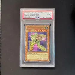 2006 Yu-gi-oh! 1st Ed. Elemental Hero Bladedge Mint Psa Graded 9 Ultra Rare - Image 1