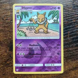 Hypno 60/149 - NM REVERSE HOLO Sun & Moon - Pokemon 2017 TCG Card - Image 1