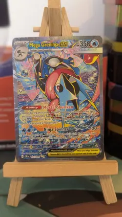 Pokemon TCG Mega Greninja EX 116/086 Chaos Rising Special Illustration Rare LP - Image 1