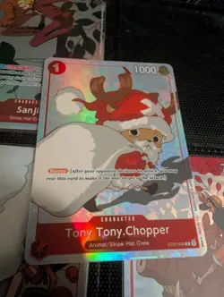 Tony Tony.Chopper ST01-006 Gift Collection 2023 Santa Promo One Piece Card - Image 1