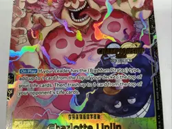 Charlotte Linlin One Piece Official Event Top Prize Promo English #114 - Image 3