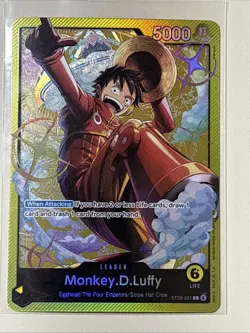 Monkey.D.Luffy (001) ST29-001 Starter Deck 29: Egghead Foil - Image 1