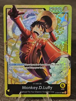 Monkey.D.Luffy (001) ST29-001 Starter Deck 29: Egghead Foil - Image 1