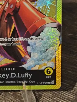Monkey.D.Luffy (001) ST29-001 Starter Deck 29: Egghead Foil - Image 3
