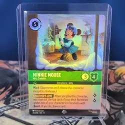 Disney Lorcana Minnie Mouse - Mrs. Cratchit Legendary Foil EN 213/204 - Image 1