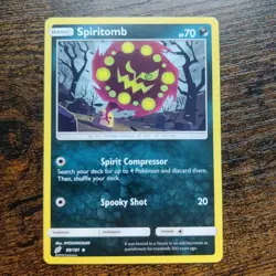 Spiritomb 89/181 - NM SM Team Up - Pokemon 2019 Uncommon TCG Card - Image 1