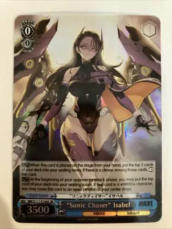 "Sonic Chaser" Isabel (SR) GODDESS OF VICTORY: NIKKE NIK/S117-E106S NM - Image 1