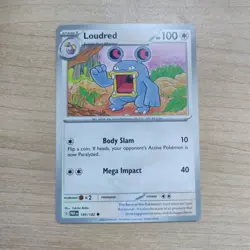 Loudred 149/182 - NM SV Paradox Rift - Pokemon 2023 Common TCG Card - Image 1