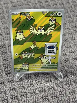 Pidgey 207/197- Obsidian Flames *Illustration Rare* NM/M - Pokemon TCG - Image 1