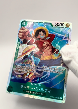 ONE PIECE Card Game Monkey D. Luffy PRB02-005 SR The Best Japanese Holo NM - Image 2