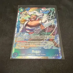 Buggy (048) (Alternate Art) OP16-048 The Time of Battle One Piece Card Game SR - Image 1