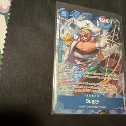 Buggy (048) (Alternate Art) OP16-048 The Time of Battle One Piece Card Game SR - Image 2