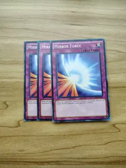 Yu-Gi-Oh! - Mirror Force 3x - Full Playset Of Cards - Image 1