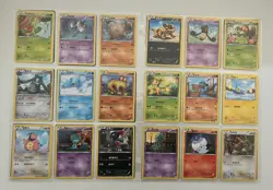 Pokemon Trading Card Game Black and White Era Korean LP to MP Mixed Lot of 40 - Image 3