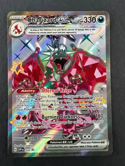 Charizard ex 074 Sv: Scarlet & Violet Promo Cards Holo Pokemon Card - Image 1