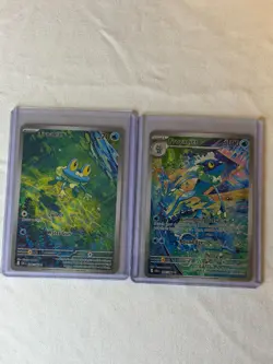 Pokemon Froakie 088/086 & Frogadier 089/086 Secret Rare Card Lot - Image 1
