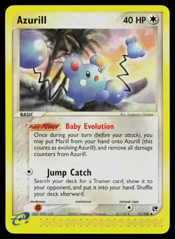 Pokemon Card - Azurill Sandstorm 31/100 Uncommon - Image 1