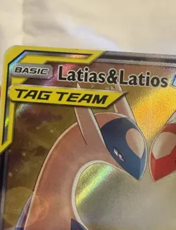 Latias & Latios GX 170/181 Alternate Art Team Up Love Birds Pokemon Card - Image 2