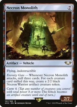 Necron Monolith - Surge Foil 40K NM MTG - Image 1