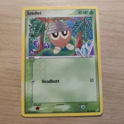 Seedot 60/100 - LP EX Crystal Guardians - 2006 Common Pokemon TCG Card - Image 1