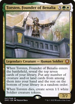 Torsten, Founder of Benalia, Dominaria United, MTG NM/M - Image 1