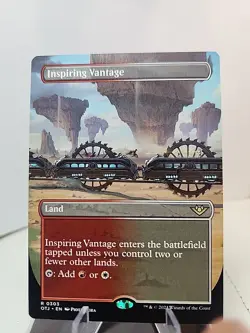Inspiring Vantage (Borderless) Outlaws of Thunder Junction Foil - Image 1