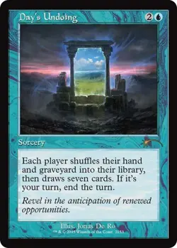 MTG Day's Undoing (2153) - Retro Frame, NM-Mint, English Secret Lair Drop Series - Image 1