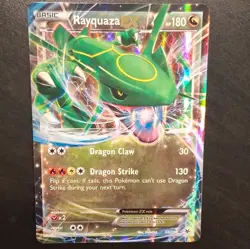 Pokemon TCG Rayquaza EX Roaring Skies #60/108 Holo Ultra Rare Basic - Image 3