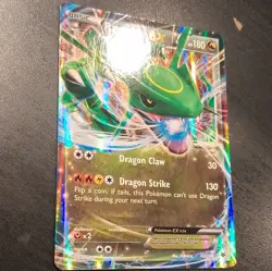 Pokemon TCG Rayquaza EX Roaring Skies #60/108 Holo Ultra Rare Basic - Image 4