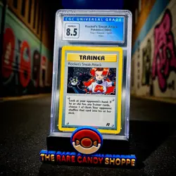 2000 Pokemon Team Rocket Rocket’s Sneak Attack Holo 16/130 - CGC 8.5 Blue Label - Image 1