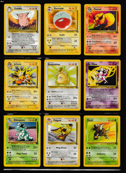 1999 Pokemon JUNGLE Complete Non Holo Set 17-64 IN ALBUM All NRMT-MT+ - Image 3