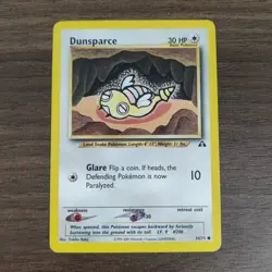 Dunsparce 54/75 - LP Neo Discovery - 2001 Common Pokemon TCG Card - Image 1
