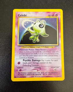 Pokemon TCG - Celebi - Double Holo - Neo Revelation 3/64 - NEAR MINT - Image 1