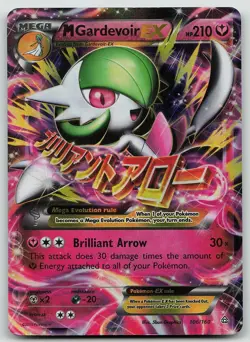 Pokemon M Gardevoir EX 106/160 Primal Clash EX Rare Holo HP - Image 1