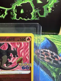 Radiant Charizard 011/078 Pokemon GO Radiant Rare Holo English Near Mint - Image 4