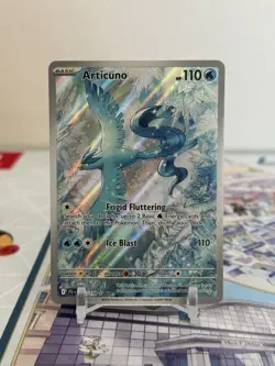 Pokemon S&V: Journey Together Articuno 161/159 Illustration Rare Holo NM - Image 1