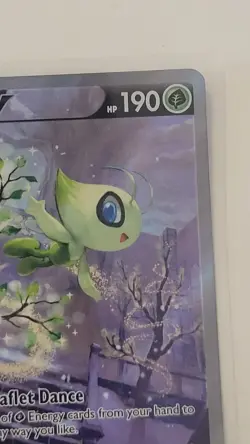 Pokemon Celebi v 245/264 Alt Art Ultra Rare Fusion Strike 2021 NM Condition - Image 5