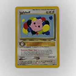 Pokemon Igglybuff 40/75 Neo Discovery Uncommon Basic 2001 Regular English - Image 1