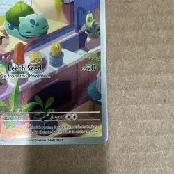 Bulbasaur 143/142 Sv07 Stellar Crown Illustration Rare Holo Full Art - Image 4