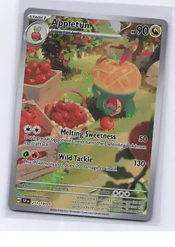 Appletun 211/191 Illustration Rare Surging Sparks Pokemon Near Mint - Image 1