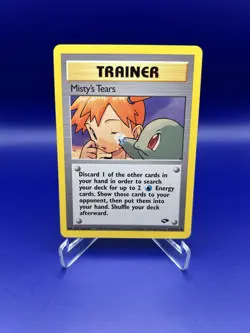 Pokemon TCG Misty's Tears 118/132 Gym Challenge Trainer English LP - Image 2