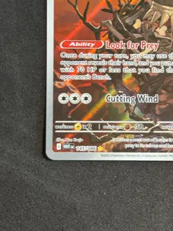 Mandibuzz 145/086 Pokemon IR White Flare Pack Fresh Near Mint NM - Image 4
